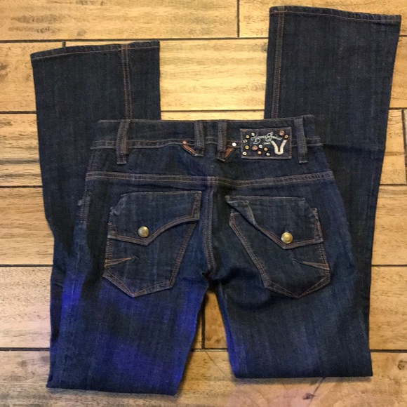 Vigoss Denim - NWOT Vigoss Studio Boot Cut Jeans, Dark Denim